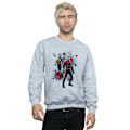 Miniatyrbild 2 av 3: Marvel Herr Ant-Man And The Wasp Particle Pose Sweatshirt M Spo Sports Grey M