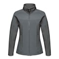 Miniatyrbild 1 av 3: Regatta Womens/Ladies Uproar Soft Shell Jacket 10 UK Seal Grey Seal Grey 10 UK