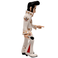 Miniatyrbild 4 av 4: Elvis Presley MiniX Figur One Size Vit White One Size