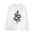 Miniatyrbild 1 av 3: Harry Potter Dam/Kvinnor Slytherin Sketch Sweatshirt M Vit White M