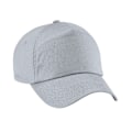 Miniatyrbild 1 av 4: Beechfield Unisex Plain Original 5 Panel Baseball Cap One Size Light Grey One Size