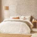 Miniatyrbild 5 av 5: Yard Bouclé Textured Påslakan Set Enkelsäng Ecru Ecru Single