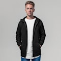 Miniatyrbild 4 av 4: Build Your Brand Herr Heavy Zip Up Hoodie L Svart Black L