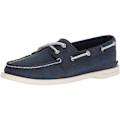 Miniatyrbild 1 av 4: Sperry Womens/Ladies Authentic Original Läderbåtskor 7 UK Navy 7 UK