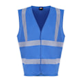 Miniatyrbild 1 av 2: PRO RTX Unisex Vuxen Sleeveless Hi-Vis Väst XXL Safirblå Sapphire Blue XXL