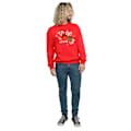 Miniatyrbild 4 av 5: National Lampoon's Christmas Vacation Herr Yule Crack Up Sweatshirt Red L