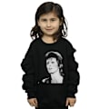 Miniatyrbild 2 av 3: David Bowie Girls Ziggy Looking Sweatshirt 7-8 år Svart Black 7-8 Years