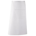 Miniatyrbild 1 av 2: Premier Unisex Färger Bar Apron / Arbetskläder (Lång Continental S White One Size