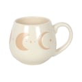 Miniatyrbild 3 av 3: Something Different Måne Fas Rounded Mug En Storlek Beige/Vit Beige/White One Size