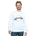 Miniatyrbild 2 av 3: DC Comics Herr Superman Daily Planet Sweatshirt 4XL Vit White 4XL