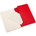 Miniatyrbild 3 av 3: Moleskine Cahier Large Plain Journal One Size Cranberry Red Cranberry Red One Size