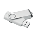 Miniatyrbild 3 av 3: MidOcean Techmate Rabs Återvunnen ABS-plast USB-minne One White One Size