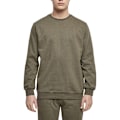 Miniatyrbild 2 av 3: Bygg ditt varumärke Herr Basic Crew Neck Sweatshirt 4XL Oliv Olive 4XL