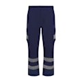 Miniatyrbild 1 av 3: PRO RTX High Visibility Herr Cargo Byxor 4XL R Marinblå Navy 4XL R