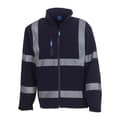 Yoko Unisex Hi-Vis Softshelljacka 3XL Marinblå Navy 3XL