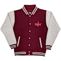 Miniatyrbild 1 av 2: Slipknot Unisex Adult 9 Point Star Varsity Jacket S Maroon/Grey Maroon/Grey S