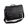 Miniatyrbild 1 av 2: Quadra Nuhide Messenger Bag One Size Svart Black One Size