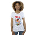 Miniatyrbild 2 av 3: Netflix Dam/Damer Stranger Things Jul Affisch Bomull T-shirt White L