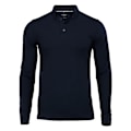 Miniatyrbild 1 av 2: Nimbus Carlington Deluxe långärmad poloskjorta S mörk marinblå Dark Navy S