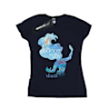 Miniatyrbild 1 av 5: Disney Princess Dam/Damer Ariel Fylld Silhuett Bomull T-shirt Deep Navy XL
