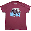 Miniatyrbild 1 av 2: Slipknot Unisex Demon Bomull Logotyp T-shirt XL Maroon Maroon XL