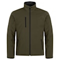 Miniatyrbild 1 av 5: Clique Vadderad Soft Shell Jacka Herr M Dimgrön Fog Green M