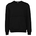 Miniatyrbild 1 av 3: Bella + Canvas Unisex Adult Raw Seam Pullover XS Svart Black XS