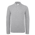Miniatyrbild 1 av 3: B&C ID.001 Herr Långärmad Polo 2XL Taupe Grey Taupe Grey 2XL