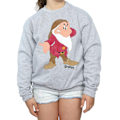 Miniatyrbild 3 av 5: Disney Flickor Snövit Och De Sju Dvärgarna Klassisk Grumpy Sweatshirt Sports Grey 5-6 Years