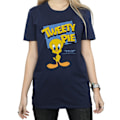 Miniatyrbild 5 av 6: Looney Tunes Dam/Damer Tweety Bomull Boyfriend T-shirt XXL Navy Blue XXL