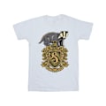 Miniatyrbild 1 av 3: Harry Potter Hufflepuff Sketch Crest T-shirt XL Vit White XL
