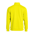 Miniatyrbild 2 av 4: Clique Unisex Vuxen Basic Halv Zip Sweatshirt L Synlighet Gul Visibility Yellow L