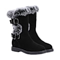 Miniatyrbild 2 av 2: Hush Puppies Girls Mini Megan Suede Boots 12 UK Barn Svart Black 12 UK Child