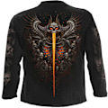 Miniatyrbild 2 av 3: Spiral Direct Unisex Vuxen Gates Of Hell Långärmad T-shirt L Black L
