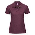Miniatyrbild 1 av 4: Russell Europe Dam/Damer Ultimate Classic Cotton Short Slee Burgundy XS