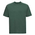 Miniatyrbild 1 av 4: Russell Europe Herr Workwear Kortärmad Bomull T-shirt L Bott Bottle Green L