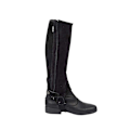 Miniatyrbild 1 av 2: Dublin Unisex Mocka Halvchaps II Vuxen Xlarge Svart Black Adults Xlarge