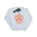 Miniatyrbild 1 av 5: Harry Potter Pojkar Jul Fair Isle Sweatshirt 7-8 År Vit White 7-8 Years