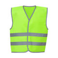 Miniatyrbild 1 av 2: Yoko Barn/Barn Hi-Vis Två Band Väst M Lime Grön Lime Green M