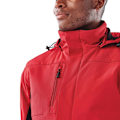 Miniatyrbild 3 av 6: Stormtech Atmosphere 3-i-1 Performance System Jacka för Herr (Vattentät & Andningsbar) Stadium Red/Black 2XL