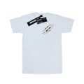 Miniatyrbild 1 av 5: Supernatural Dam/Kvinnor Symbol Scratch Bomull Pojkvän T-Sh White L