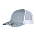 Miniatyrbild 1 av 2: Flexfit Retro Two Tone Trucker Cap One Size Grå/Vit Heather Grey/White Heather One Size