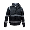 Miniatyrbild 4 av 4: Yoko Hi-Vis Bomberjacka för Herr (2-pack) XL Svart Black XL