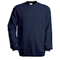 Miniatyrbild 1 av 2: B&C Unisex Set-in Sweatshirt M Marinblå Navy M