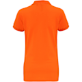 Miniatyrbild 2 av 4: Asquith & Fox Dam/Kvinnor Kortärmad Performance Blend Polo Orange L