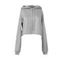 Miniatyrbild 1 av 3: Bella + Canvas Dam/Damer Fleece Crop Hoodie L Storm Grey Storm Grey L