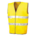 Miniatyrbild 1 av 2: SAFE-GUARD by Result Unisex Vuxen Motorist Säkerhetsväst Topp XXL Fluorescent Yellow XXL