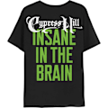 Miniatyrbild 2 av 2: Cypress Hill Unisex Vuxen Insane In The Brain Baktryck Bomull Black M