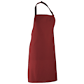 Miniatyrbild 2 av 2: Premier Colours Haklapp / Arbetskläder (2-pack) One Size Burgu Burgundy One Size