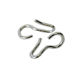 Miniatyrbild 1 av 2: Lorina Curb Chain Hooks (2-pack) One Size Silver Silver One Size